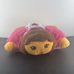 Pillow Pets Peewees Dora The Explorer Map Plush Pillow 2011 12 x 14 Inches